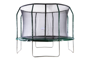 Big Air Extreme 12ft Trampoline with Safety Enclosure Green