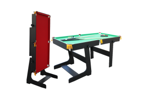 Tylt Excalibur 5ft Folding Pool Table Black