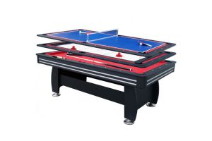 Walker and Simpson 7ft Gamesmaster 3 in 1 Deluxe in Black